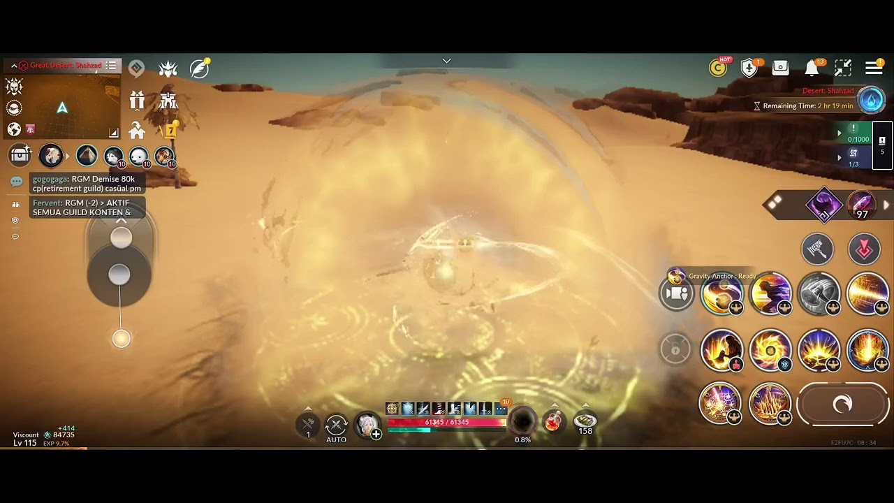 BLACK DESERT MOBILE SCHOLAR NO MP NO PROBS TRY THIS TRICKS🤣🤣🤣