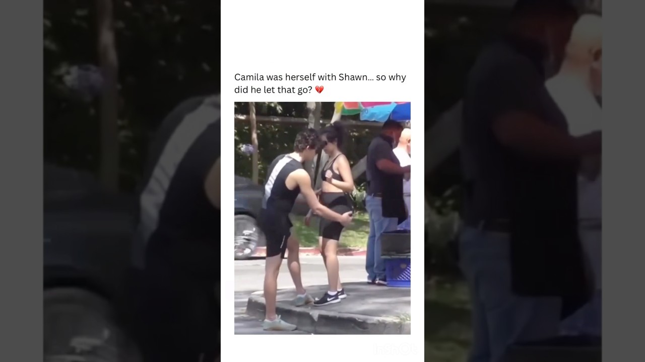 You could see her insecurity, and he was right there to comfort her! #camilacabello #viralshort