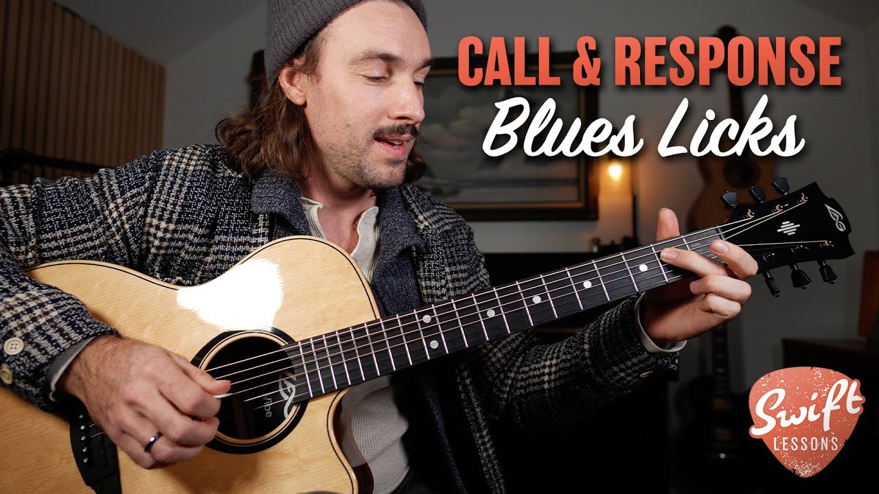Call and Response Blues Licks + Minor Blues Scale Tricks!