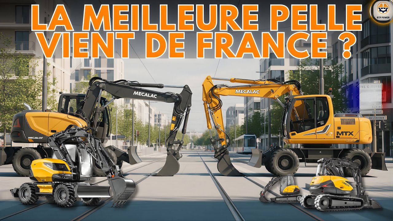 Pourquoi La Pelle fran&ccedil;aise Mecalac &eacute;crase toutes les autres pelles en ville ? bon investissement ?