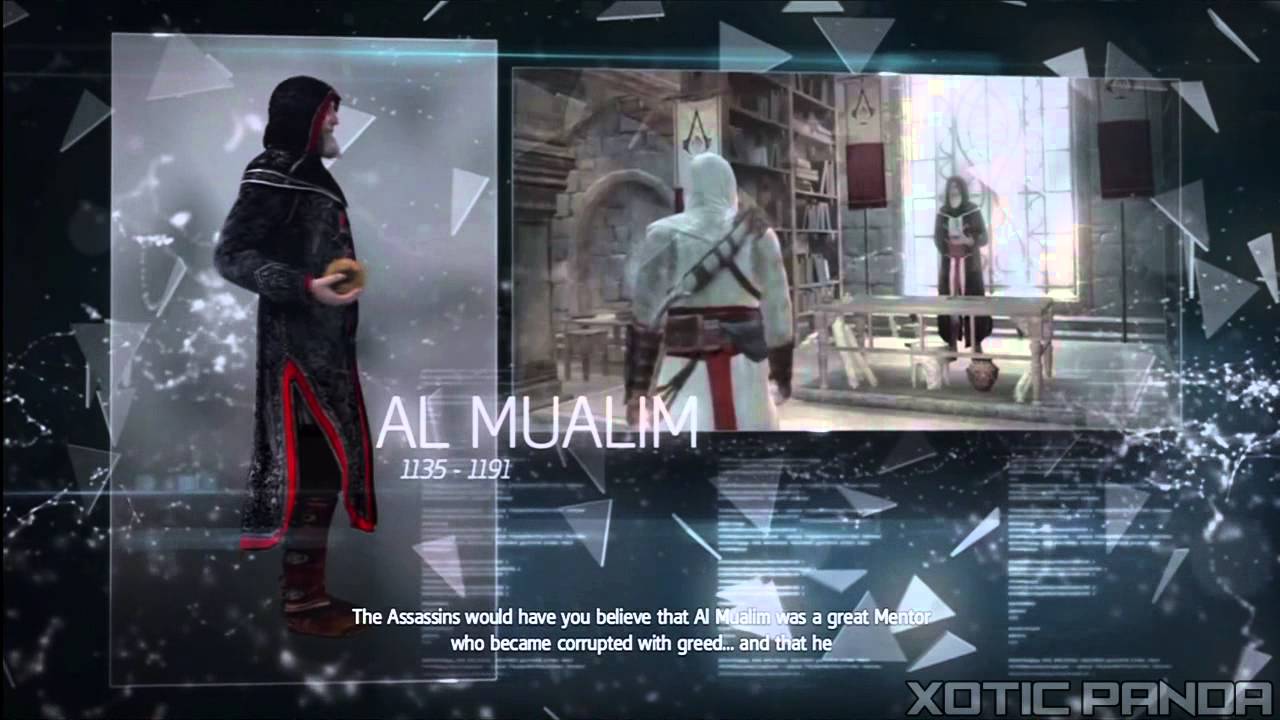 Assassin's Creed Rogue: Al Mualim Inspiration Video Profile