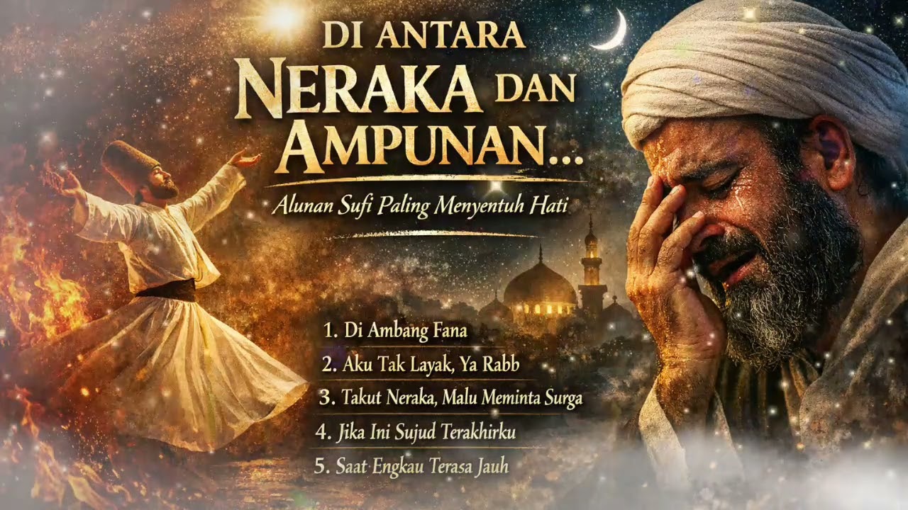 DI ANTARA NERAKA DAN AMPUNAN… 🥀 Alunan Sufi Paling Menyentuh Hati | Bikin Nangis & Merinding