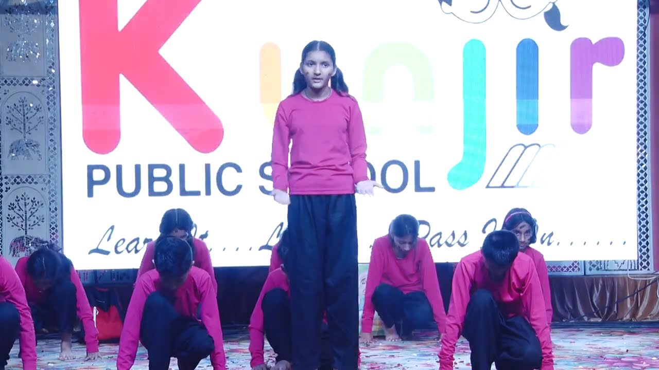 Annual Day Kunjir Public School Hunger Theme Dance Choreography by Yogi Darrel 