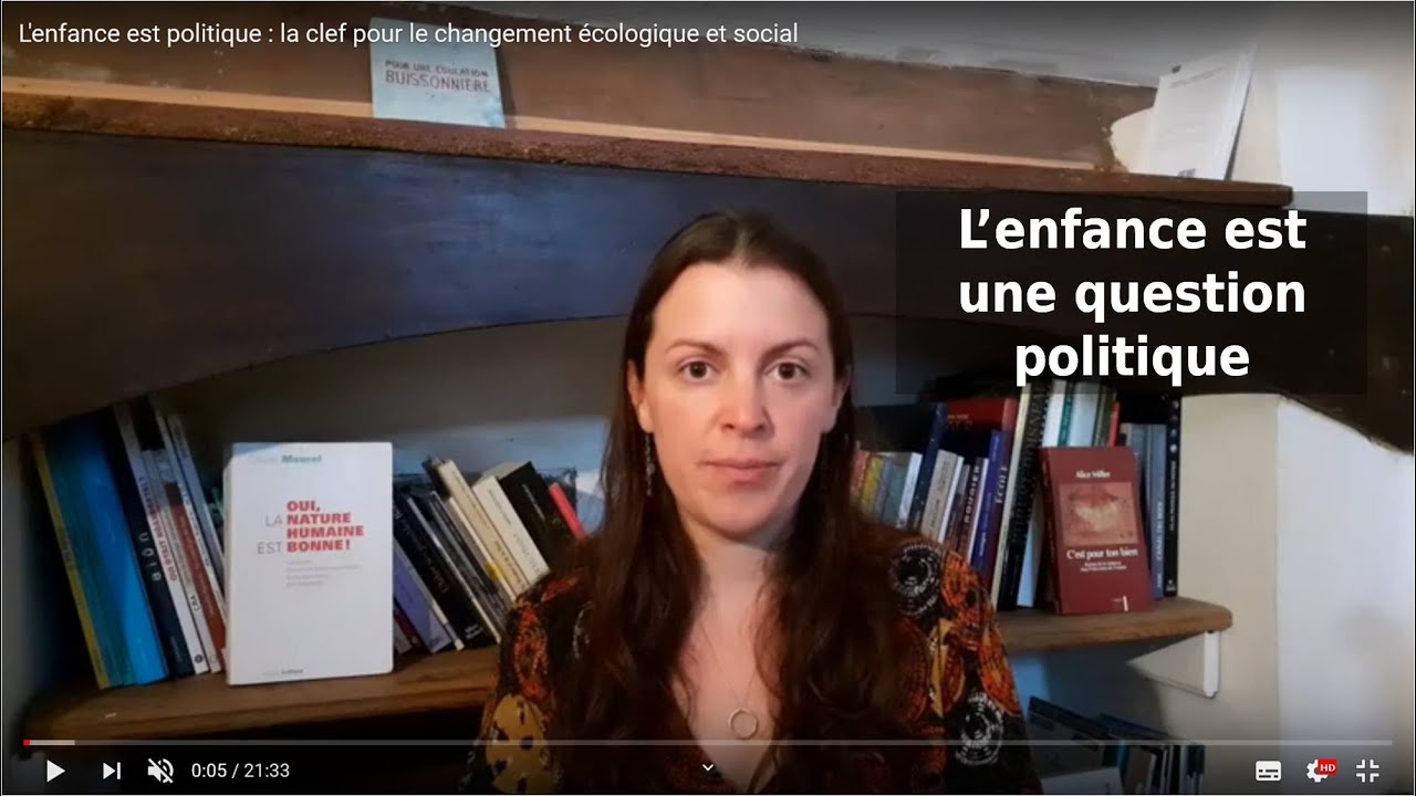 L'enfance est politique : la clef pour le changement écologique et social