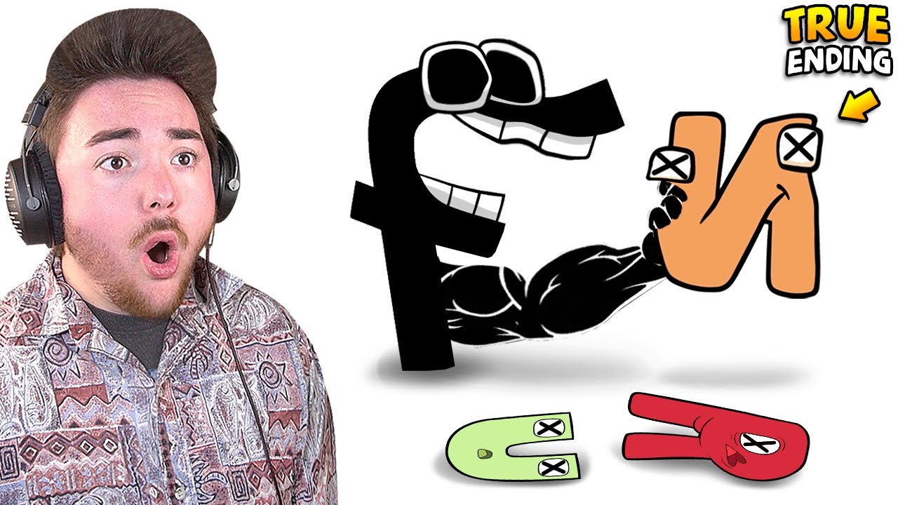 Reacting to the FULL Alphabet Lore... (NEW ENDING)