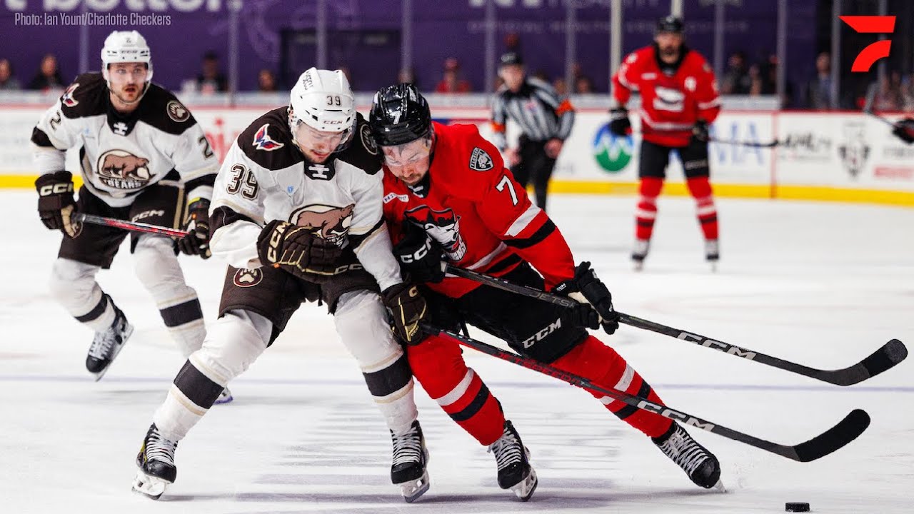 HIGHLIGHTS: Game 2 Hershey Bears vs Charlotte Checkers | AHL Calder Cup Playoffs