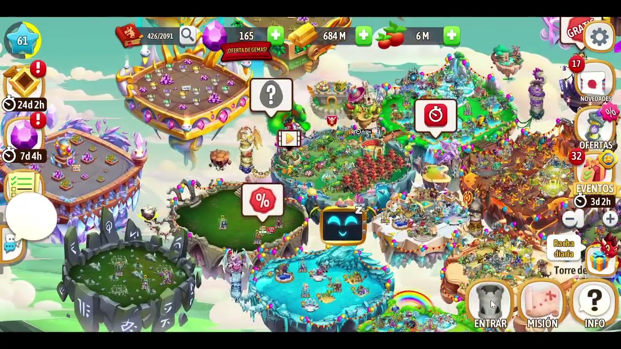 EL RANKING DE ARENA ESTA APELIGRANDO POR POCO PUNTOS (DRAGON CITY)