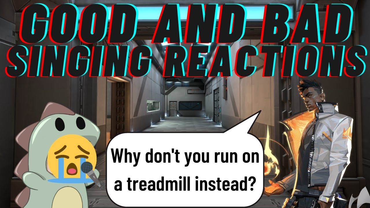 My teammate didn't like it when I sang... | Good and Bad Valorant Singing Reactions