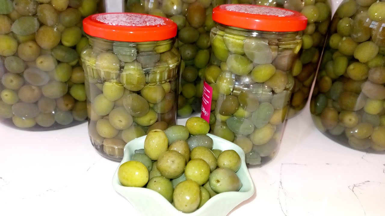 Zeytunu necə Duza qoyuram Bu reseptlə  Asanlıqla sizdə hazırlayın  Zeytun kurma