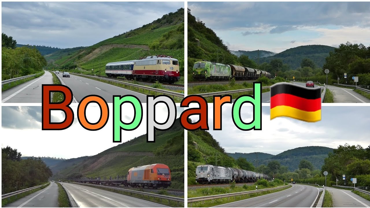 Treinen langs Boppard🇩🇪