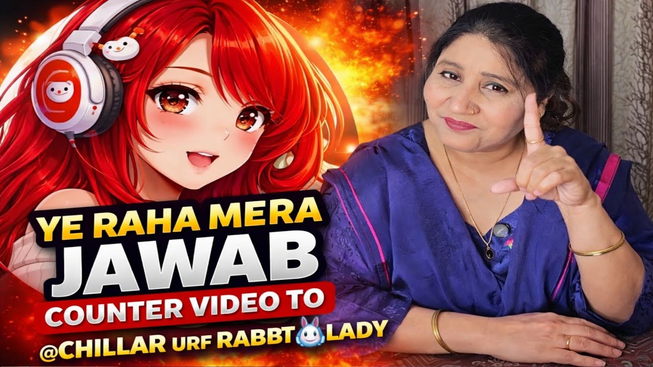 Ye rha mera JAWAB!🔥 MY COUNTER REPLY to CHILLAR urf RABBIT LADY!😂 #shabnamgahlot 