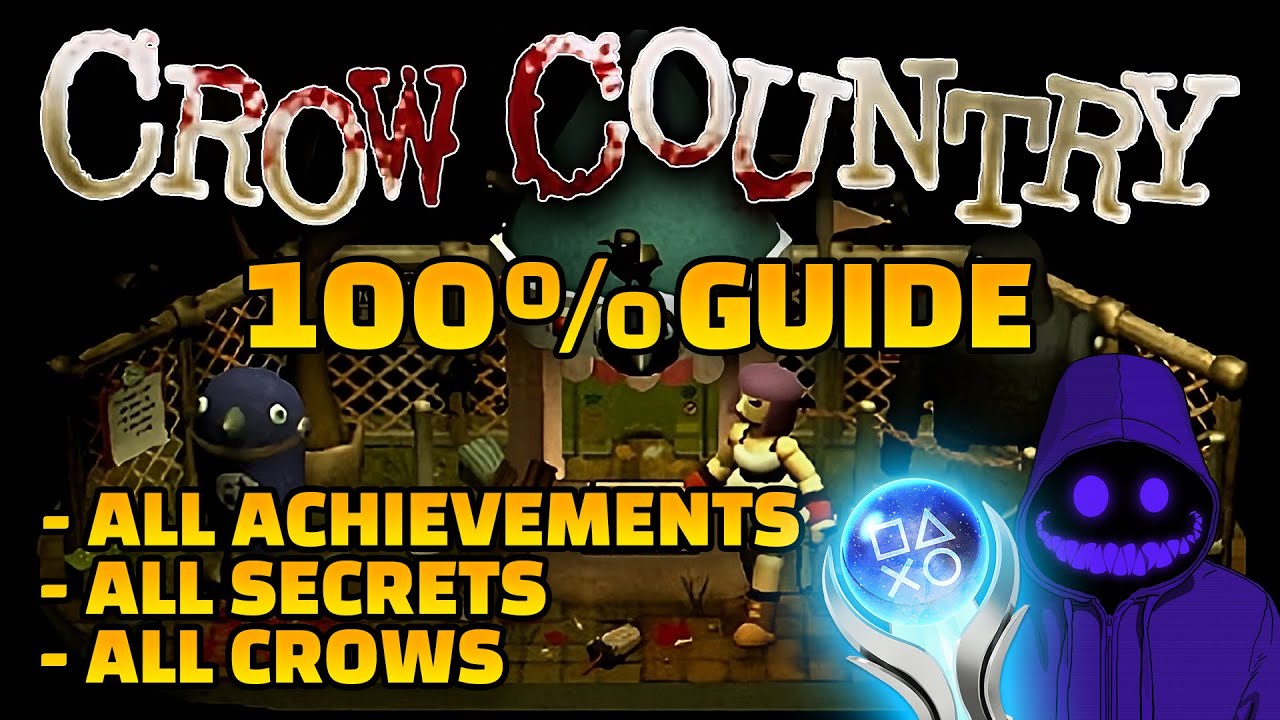 Crow Country 100% S RANK FULL GUIDE - All Achievements, All Secrets, All Crystal Crows
