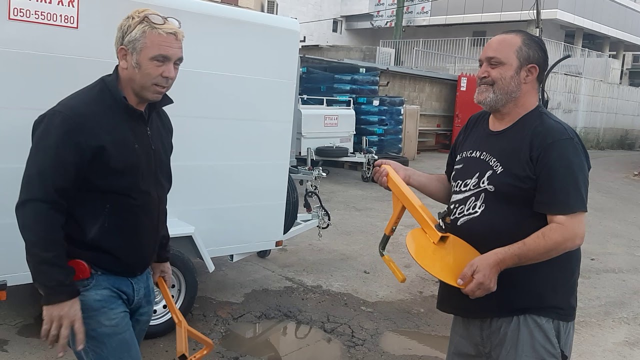 א.ג נגררים איך מרכיבים סנדל נגד גניבה