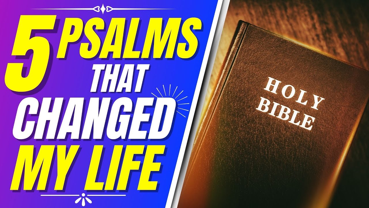 Psalms 91, psalm 23, psalm 1, psalm 51, 119 (5 psalms that changed my life)(Bible verses for sleep)