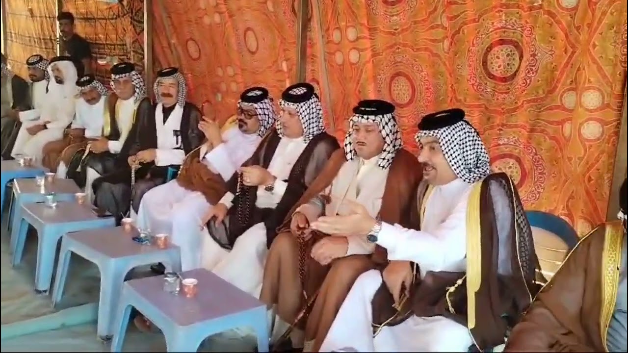 تحويلة قبيلة السراي البديرات على بني لام الطعان بحضور رئيس بني لام الشيخ عبدالمحترم طاهر الصگر