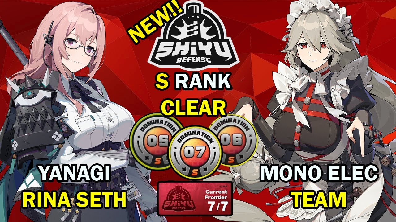 Yanagi Mono Electric Team! | NEW Shiyu Critical Node 5 to 7 S Rank | Zenless Zone Zero ZZZ 1.3