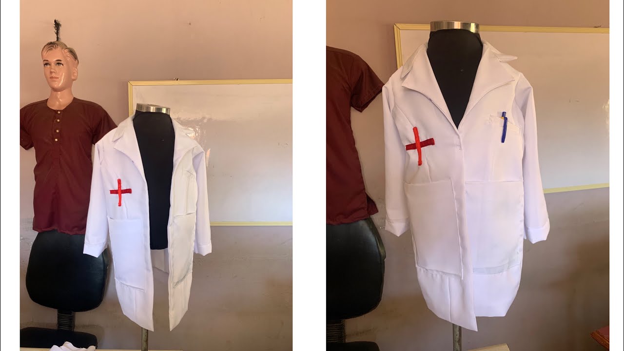 How to cut a lab coat simple method