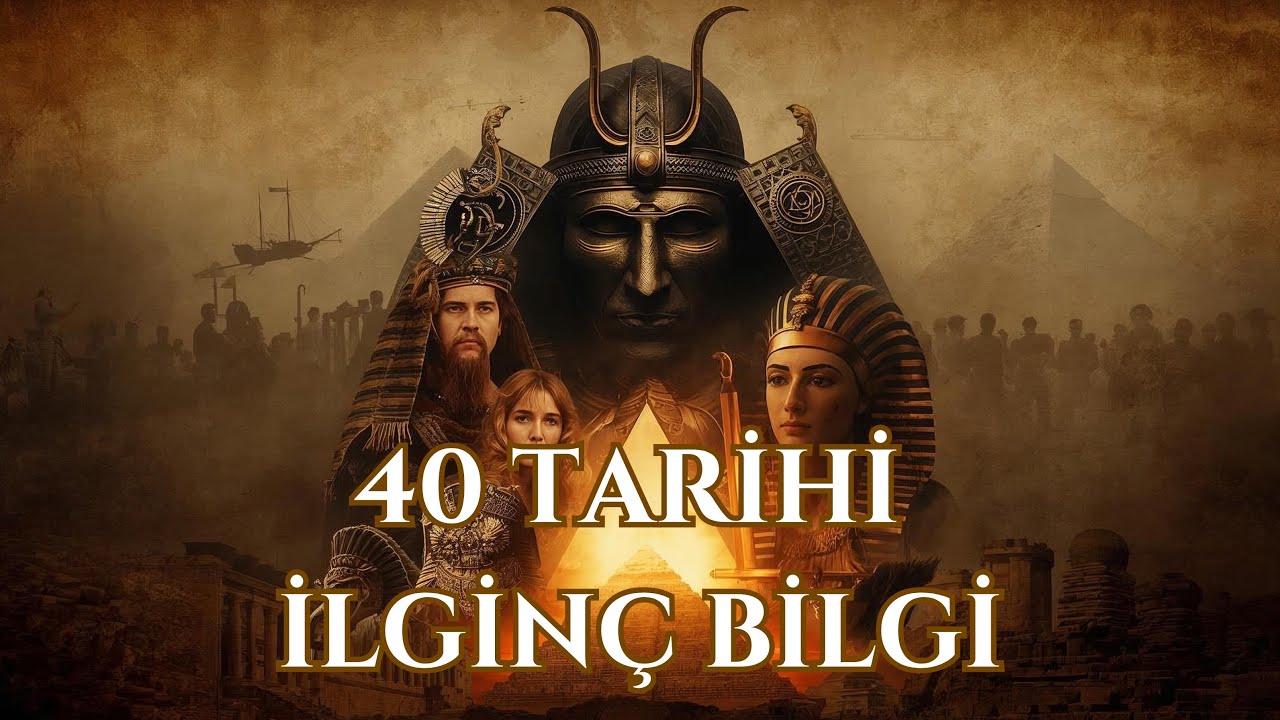 9 DAKİKA'DA 40 TARİHİ İLGİN&Ccedil; BİLGİ!