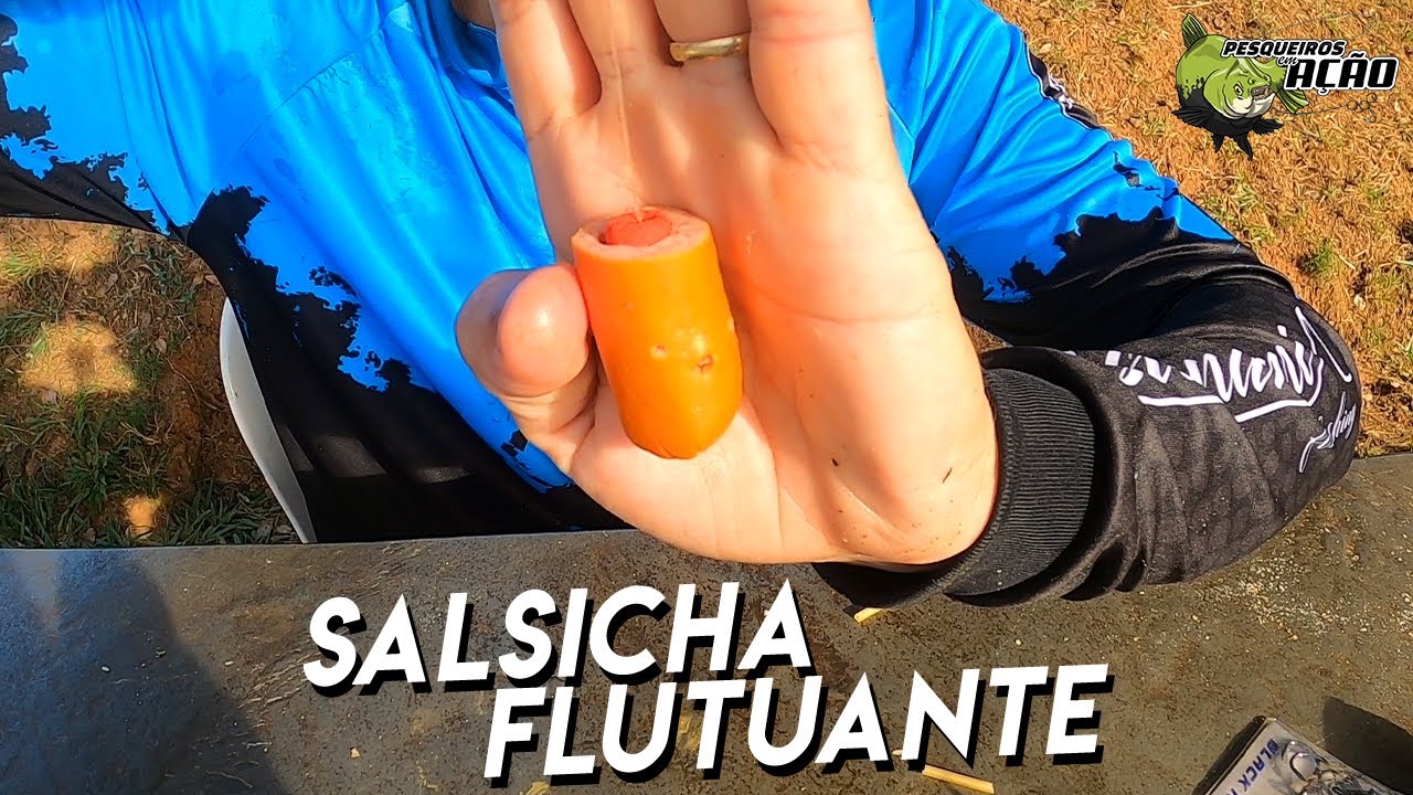 COMO ISCAR SALSICHA PARA PESCARIA DE SUPERF&Iacute;CIE