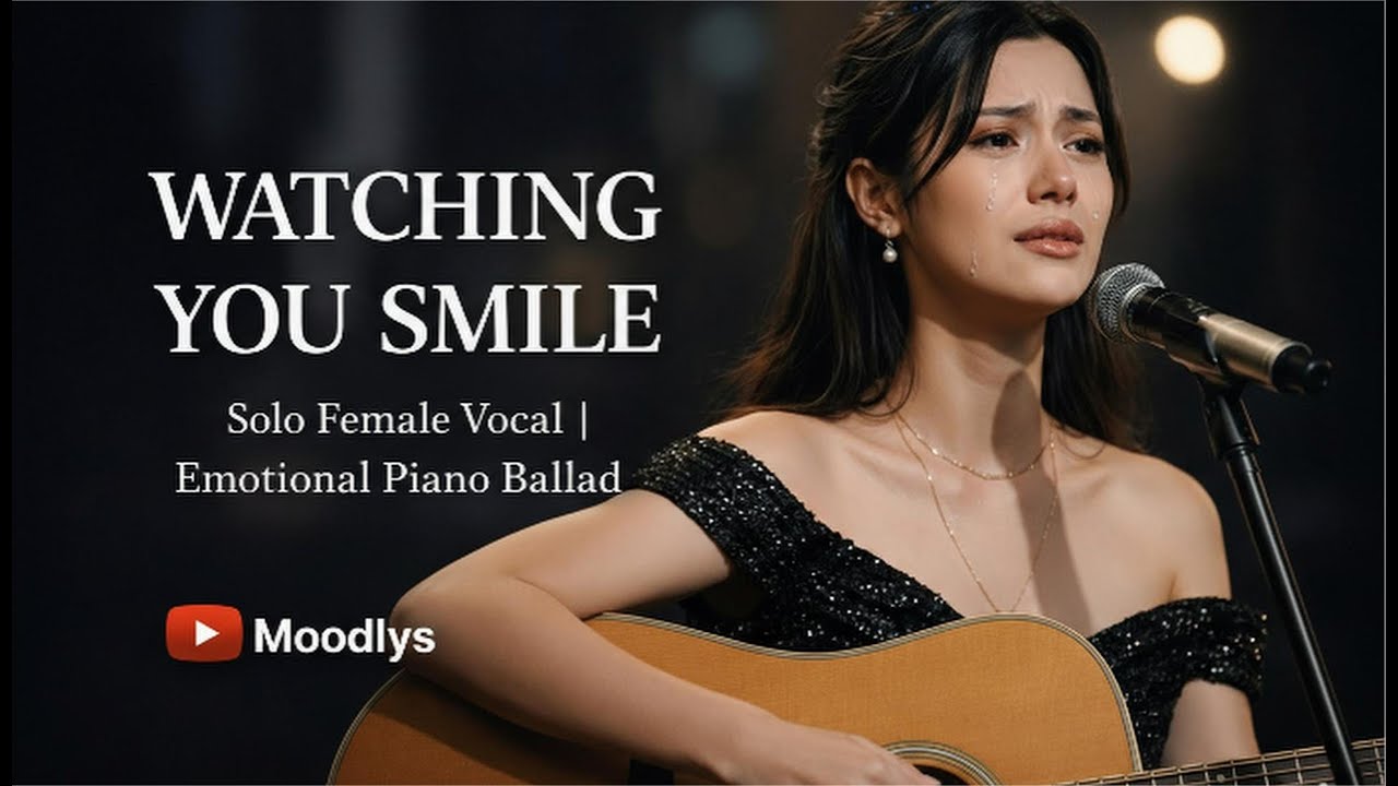 Watching You Smile | Emotional Sad Song | Solo Female Vocal Piano
