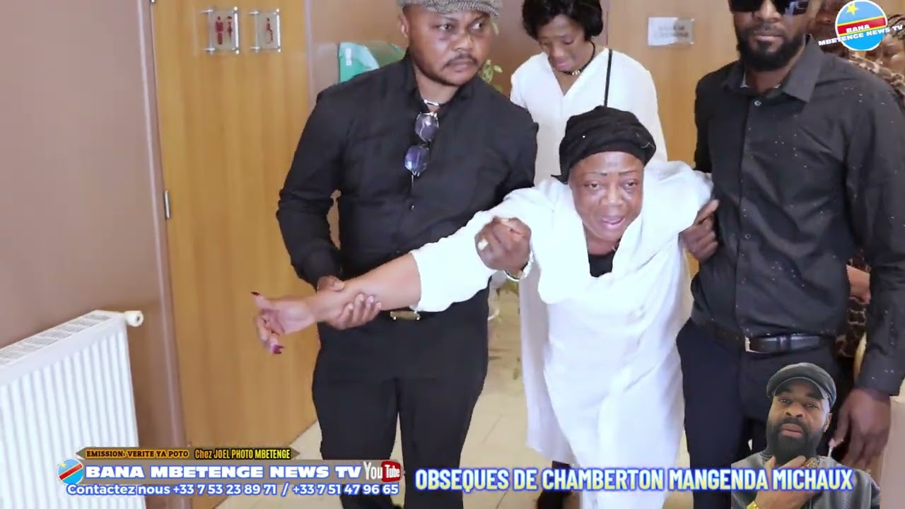 ENTERREMENT DE CHAMBERTON MANGENDA MICHAUX ESALI PASI BANA PE GRANDE SR. MANGENDA