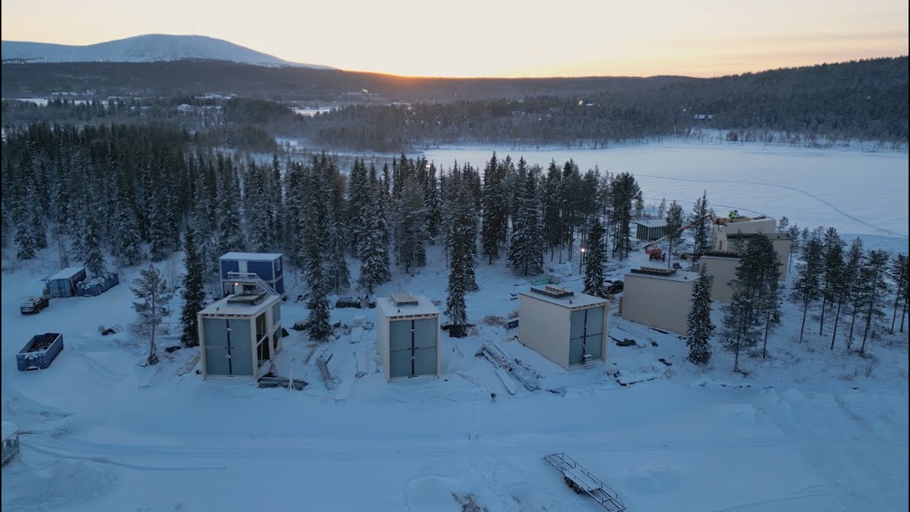 Jänkä Resort osa II – Rakennustyöt edistyvät Ylläksellä.