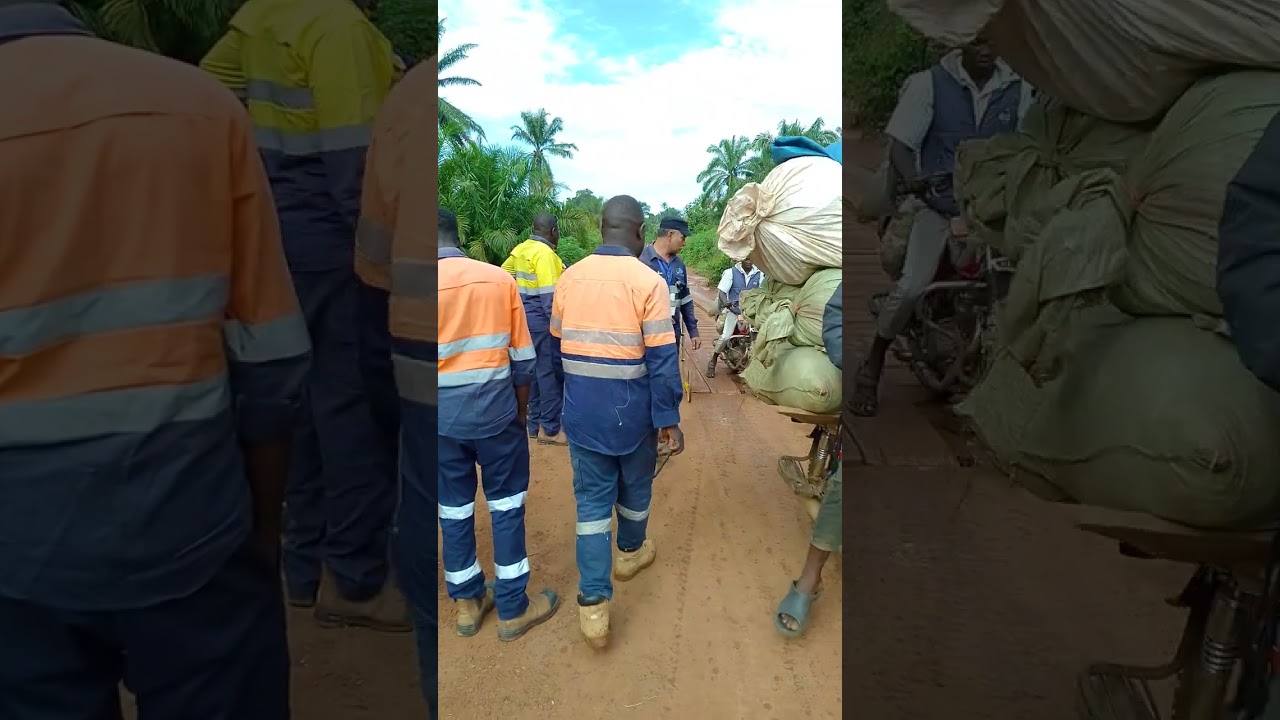visit Durba faraji road wed kibali barrick Gold mine DRC Congo,