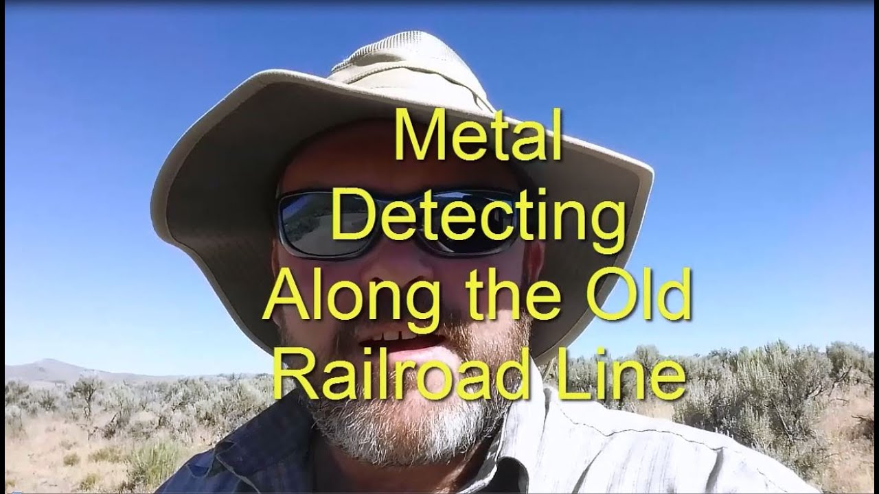 Metal Detecting along an old, abandoned Railroad