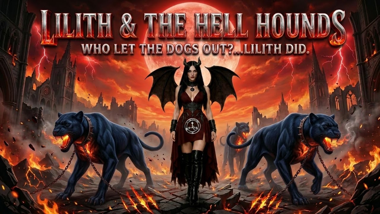 Lilith & The Hell Hounds | Who Let The Dogs Out....Lilith Did (Symphonic Metal AI)
