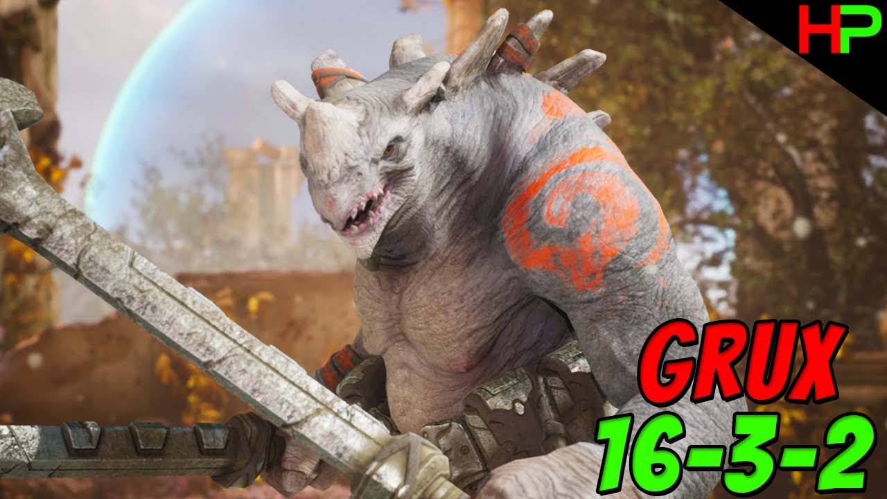 Grux Dominates in Offlane! - Predecessor Full Game No Commentary