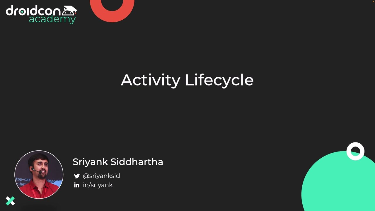 Activity Lifecycle in Android