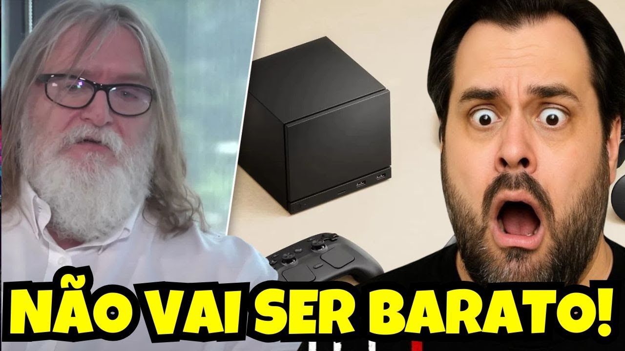 BOMBA - VALVE CONFIRMA QUE STEAM MACHINE VAI SER MAIS CARO QUE OS CONSOLES ATUAIS + NOTICIAS!