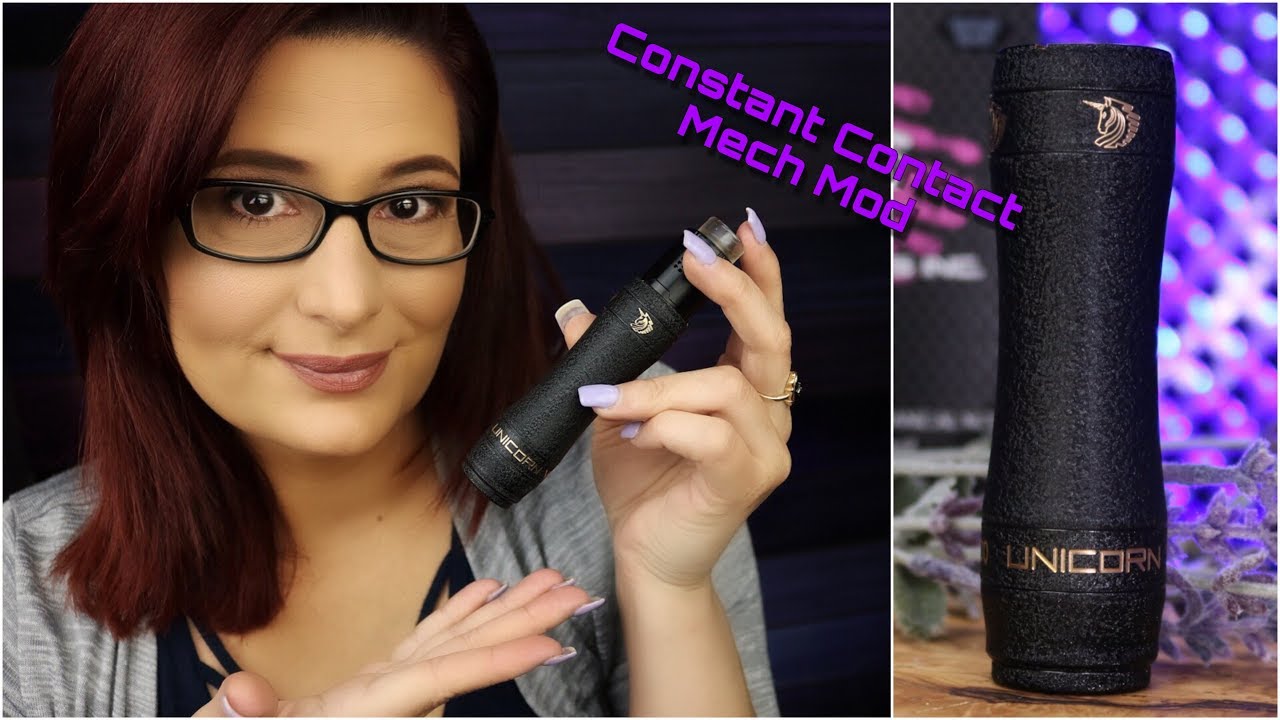 UnicornVapes Vert 21700 Battery Constant Contact Mech Mod