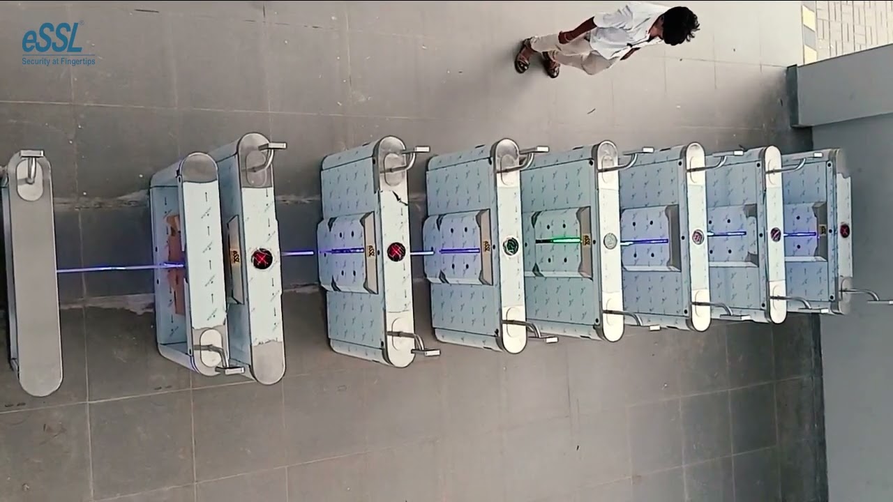 Flap & Swing Barriers installed in Tamil Nadu, Madurai