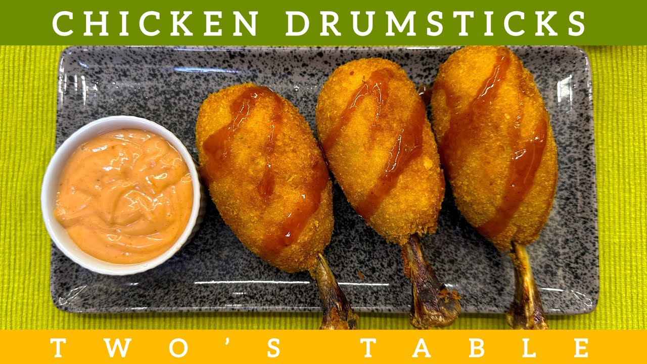 Crispy Chicken Drumsticks | Step by Step Recipe | Two's Table