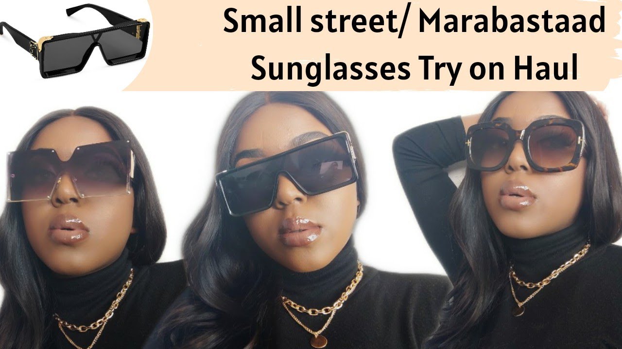 Small street/ Marabastaad affordable Sunglasses try on haul|ft Refera Trading|South African YouTuber
