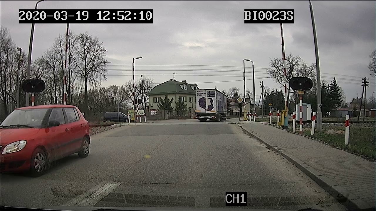 Symulacja egzaminu praktycznego na kat. B w Bielsku Podlaskim.