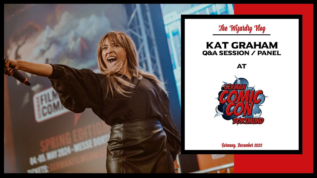 Kat Graham Q&A Session | German Comic Con Dortmund | 02-12-2023 (The Vampire Diaries)