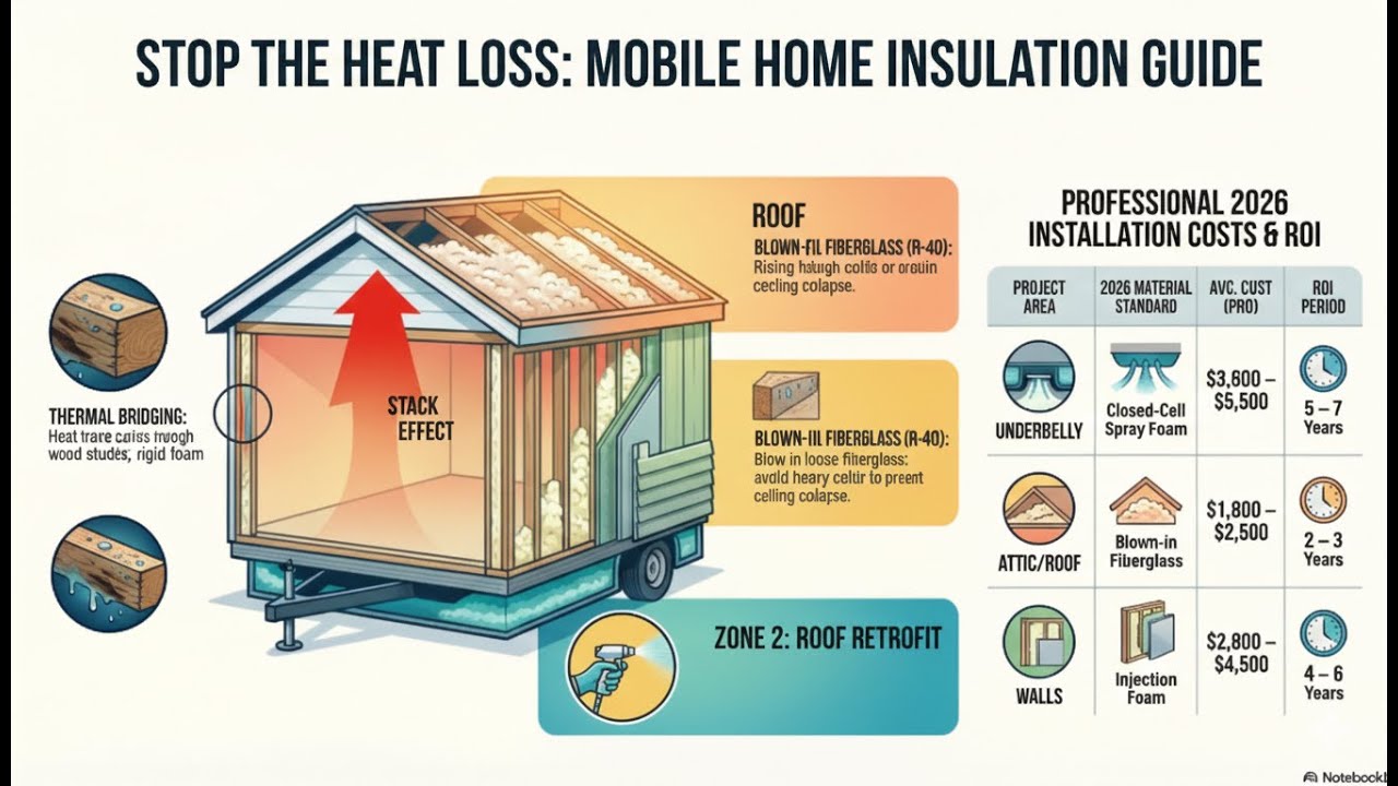Insulation Belly Walls Roof