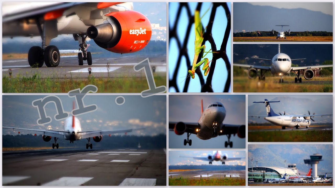 Plane Spotting @ Bastia Poretta Airport nr.1