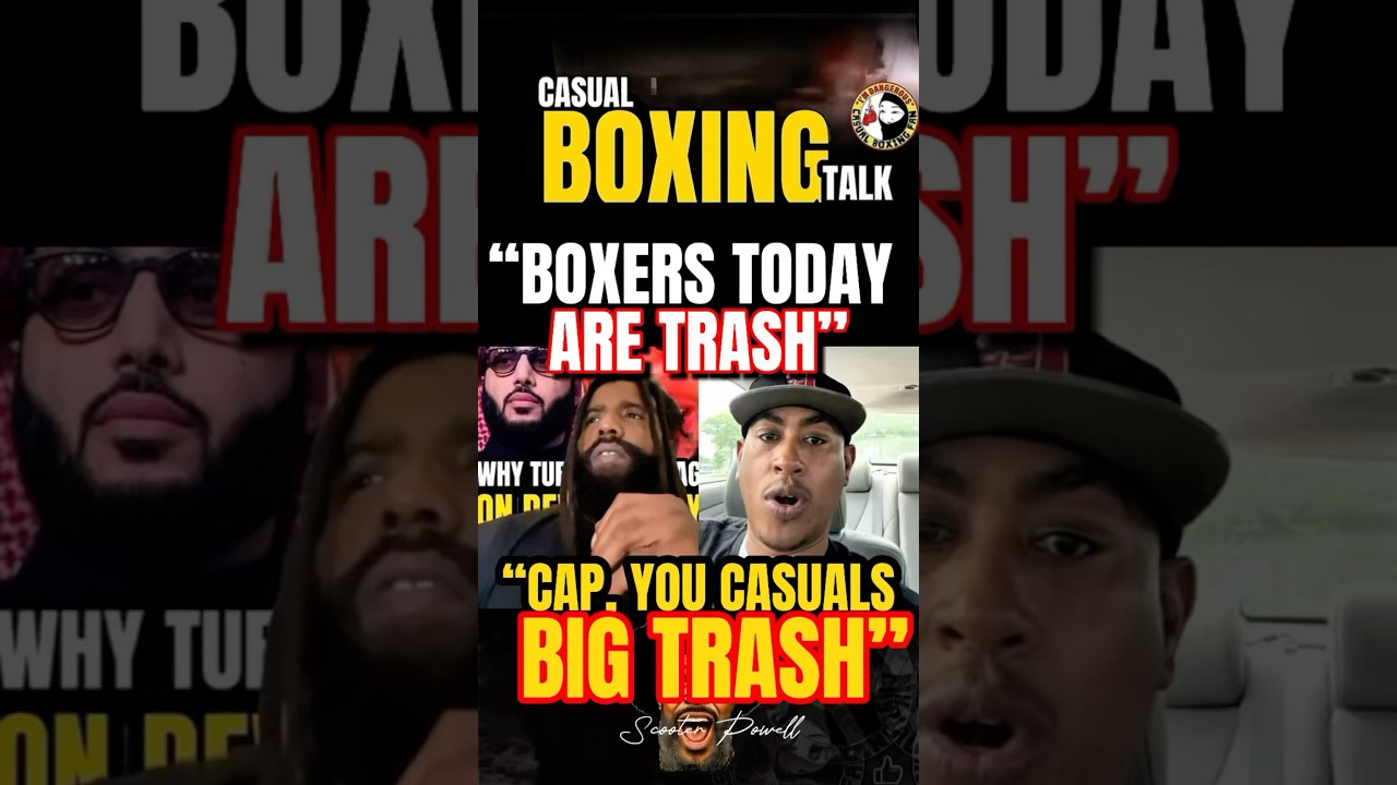 WHO&rsquo;S MORE TRASH, TODAYS BOXERS OR TODAYS FANS? #boxing #boxeo #boxingnews #shorts