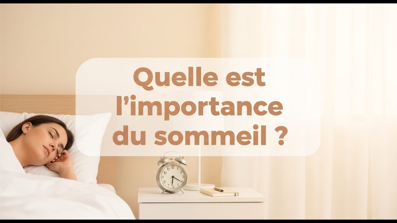 Quelle est l’importance du sommeil ?