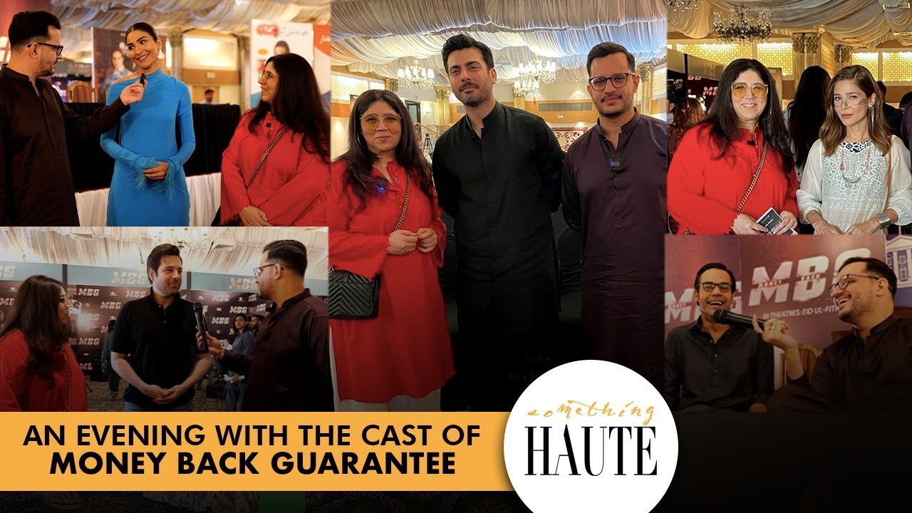 An evening with the cast of Money Back Guarantee | Fawad Khan | Mikaal Zulfiqar | Ayesha Omar | Mani