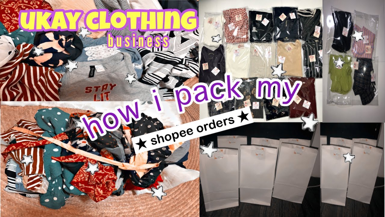 HOW I PACK MY SHOPEE ORDERS✨💖 (UKAY BUSINESS + TIPS🤑) | Thatsmarya