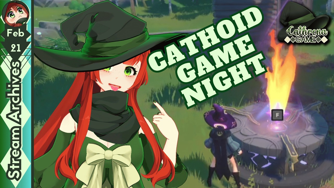 VOD 2/21/26 CathrenaGame - Cathoid Game Night
