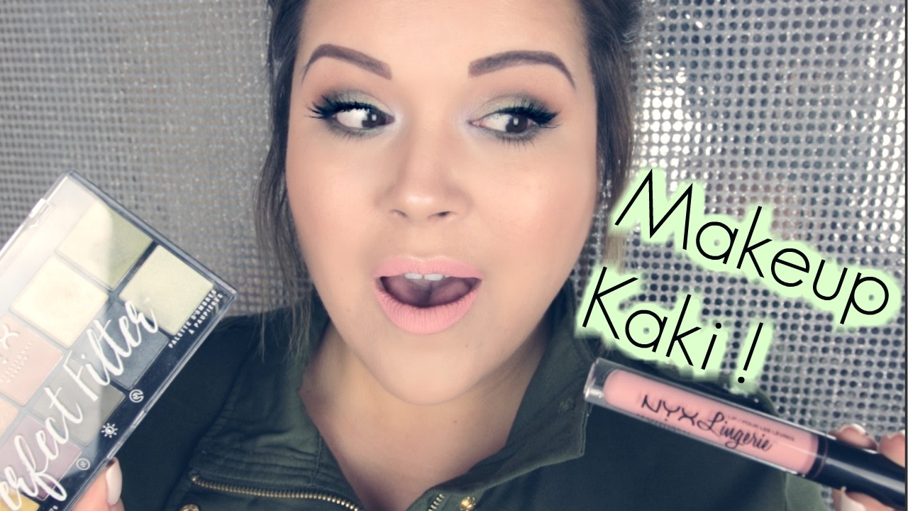 TUTORIEL: MAKEUP KAKI (Palette Nyx Cosmetics)