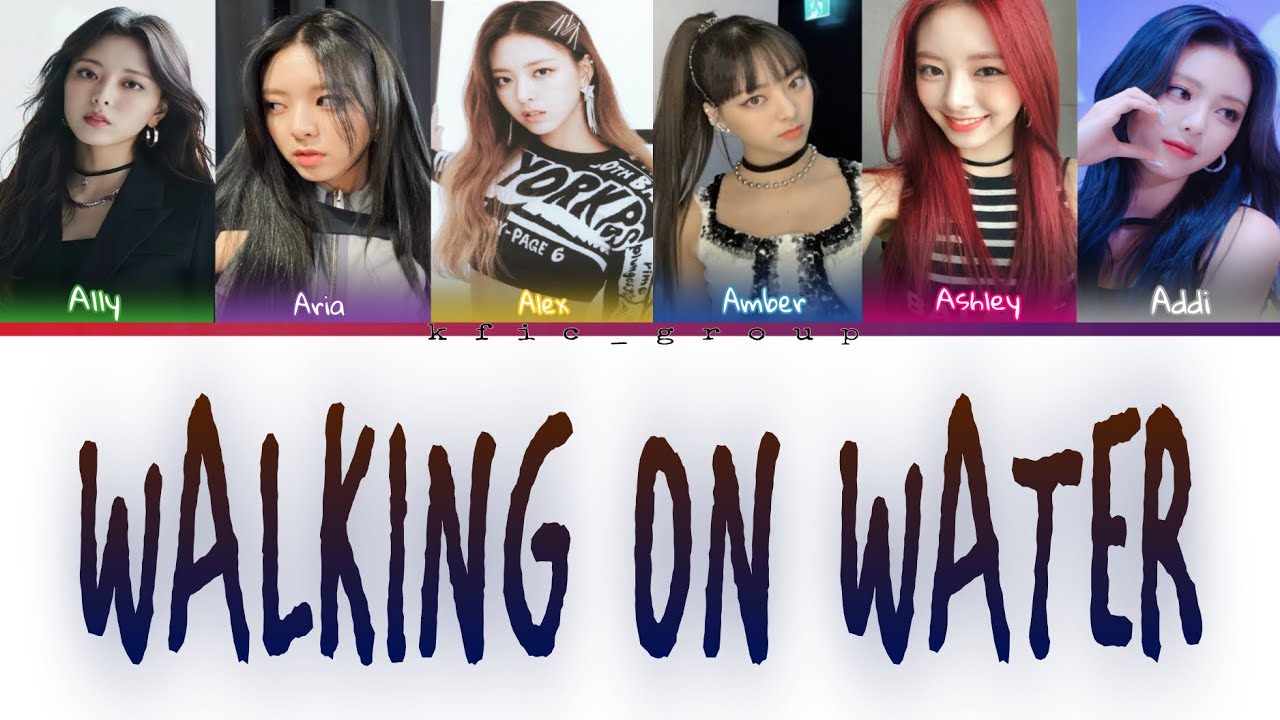 MY GIRL GROUP (6 MEMBERS) - WALKING ON WATER (STRAY KIDS/SKZ)
