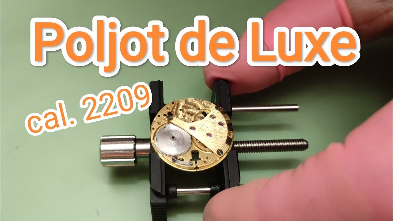 Poljot de Luxe cal. 2209 - montaż