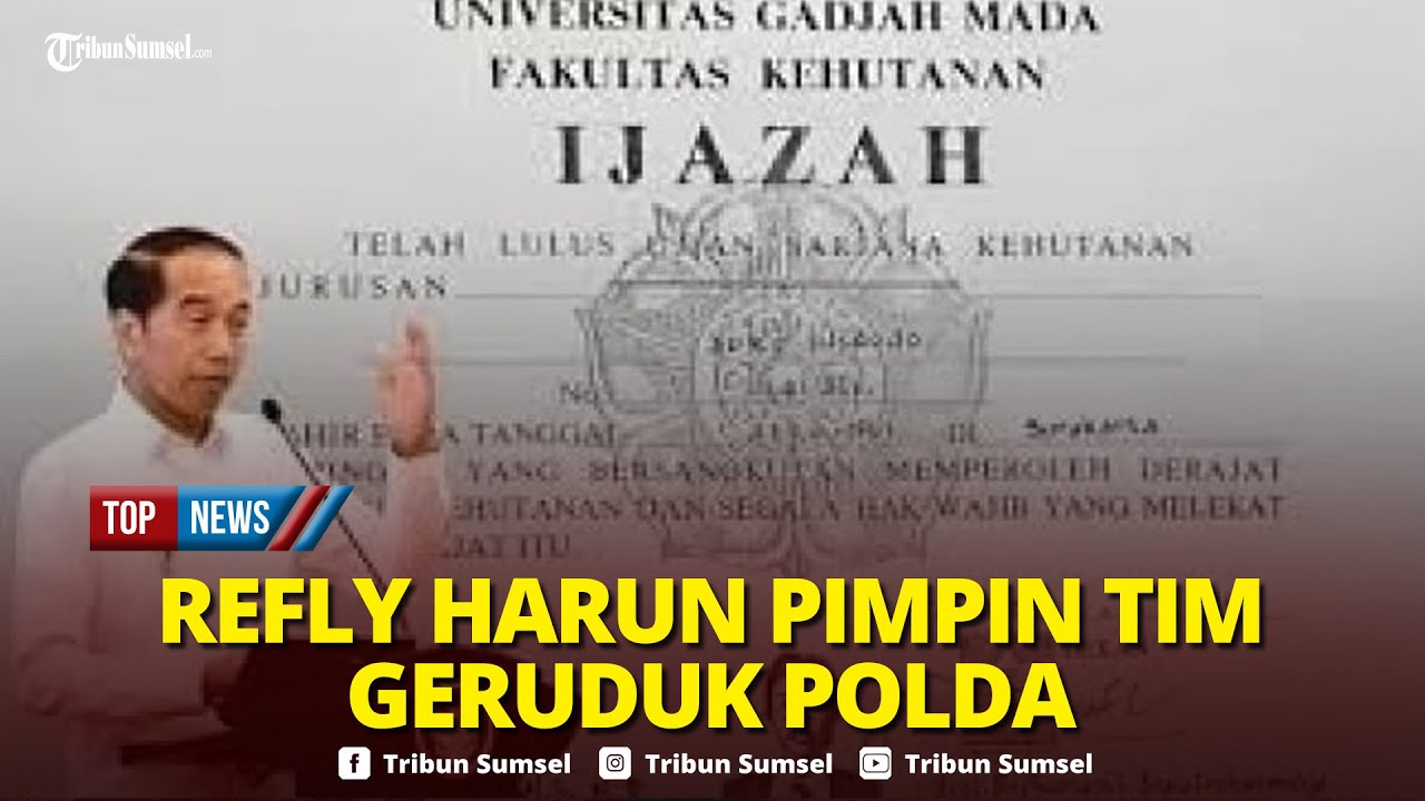 🔴Memanas, Kubu Roy Suryo Minta 709 Salinan Dokumen Ijazah Jokowi ke Polisi : Terungkap Kebohongan ?