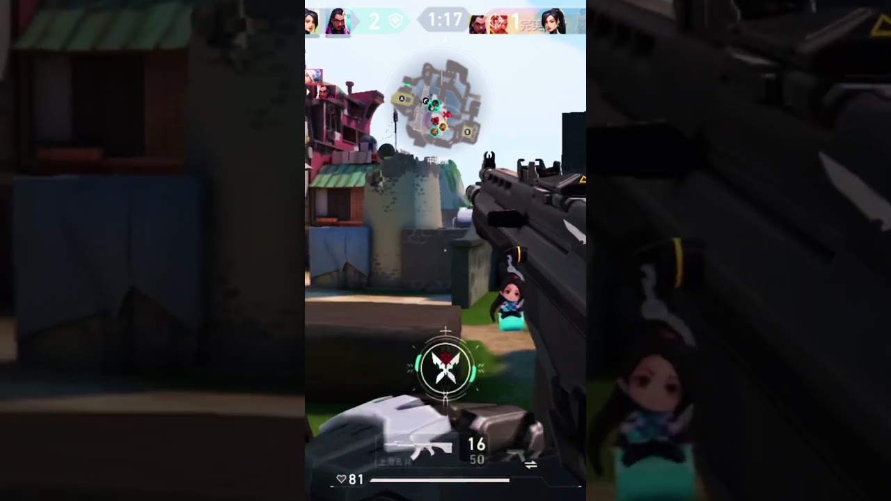 1v3 Clutch With Breach For the Win #valorant #valrantindia #valom #valorantclips #valomobile #game